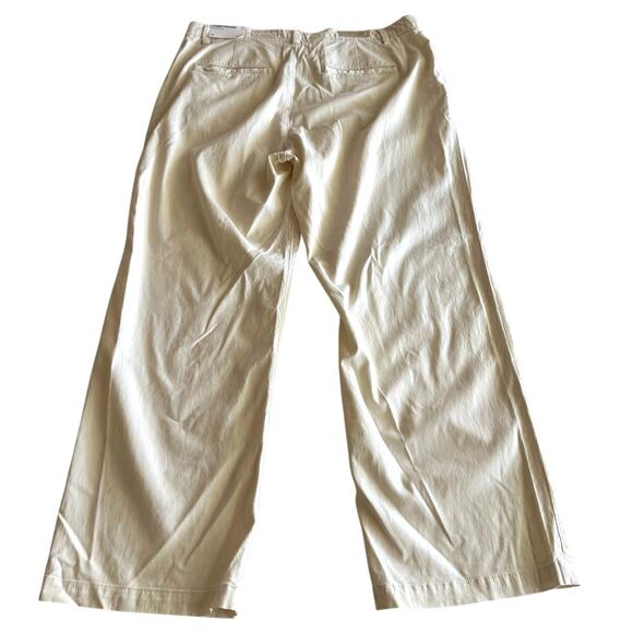 AG Adriano Goldschmied NWT Caden Straight Wide Leg Chino Pants in Canvas 33 - Picture 4 of 12